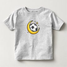 Fußballmond Kleinkind – Süßer Nachtfußball