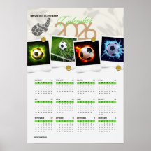 Fußballmotivation 2026 KALENDER