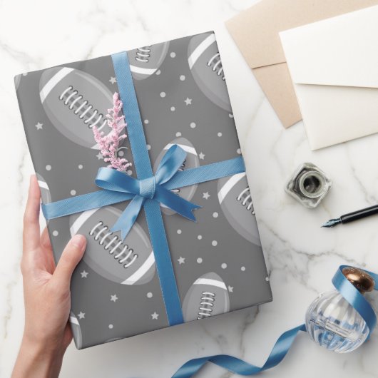 Fußballmuster Geschenkpapier (Schenken)