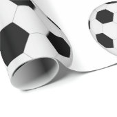 Fußballmuster-Geschenkpapier Geschenkpapier (Rolleneckpunkt)
