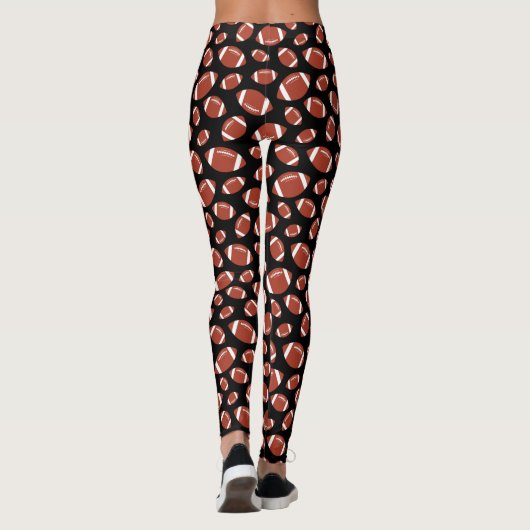 Fußballmuster Leggings (Rückseite)