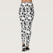 Fußballmuster Leggings (Rückseite)