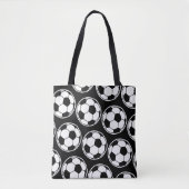 Fußballmuster Screwball-Grafiken Tasche (Vorderseite)