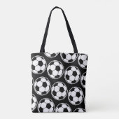 Fußballmuster Screwball-Grafiken Tasche (Rückseite)