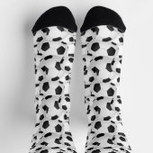 Fußballmuster Socken (Oben)