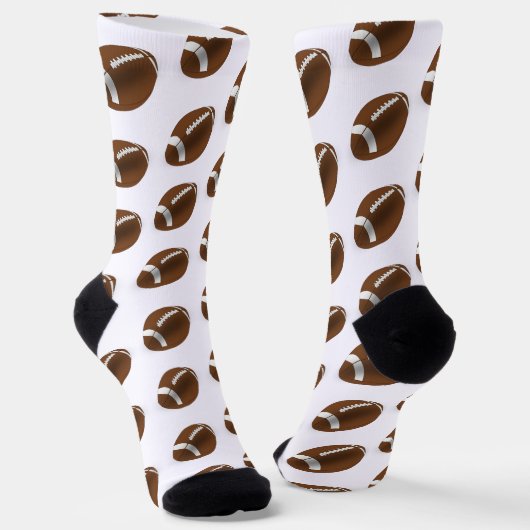 Fußballmuster Socken (Gewinkelt)