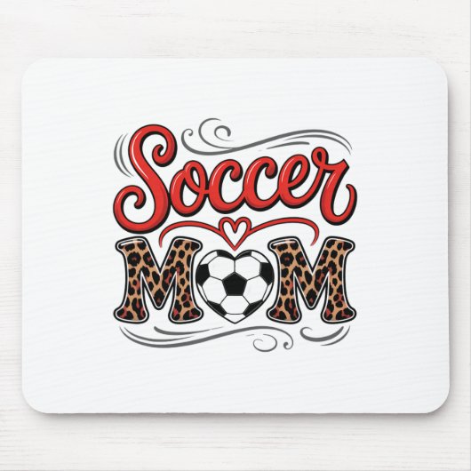 Fußballmutter _3 mousepad (Vorne)