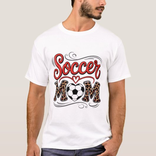 Fußballmutter _3 T-Shirt (Vorderseite)