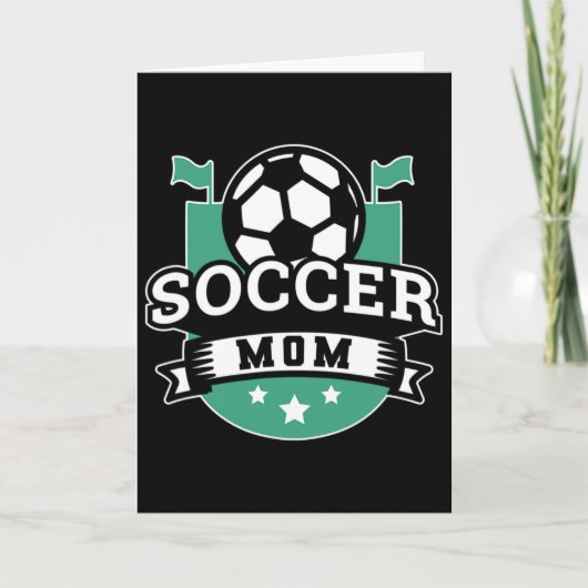 Fußballmutter _4  karte (Vorderseite)