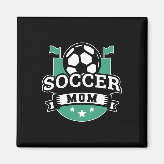 Fußballmutter _4 magnet (Vorne)