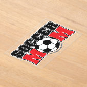 Fußballmutter Acryleinladungen (Ablage )
