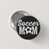Fußballmutter Button (Vorne & Hinten)
