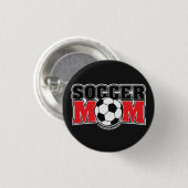 Fußballmutter Button (Vorne & Hinten)