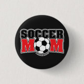 Fußballmutter Button (Vorderseite)
