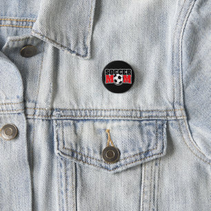 Fußballmutter Button