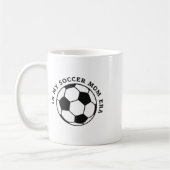 Fußballmutter der Jugend, Mannschaftsmutter Fußbal Kaffeetasse (Links)