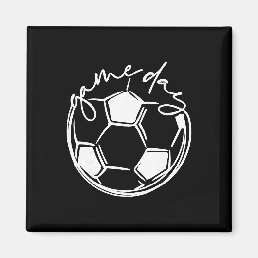 Fußballmutter der Sporteltern am Spieltag Magnet (Vorne)