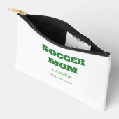 FUSSBALLMUTTER FUSSBALL MUTTERTAG GESCHENKE GRÜN E ZUBEHÖRTASCHE (Offen)
