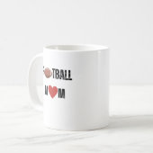 Fußballmutter Kaffeetasse (Vorderseite Links)