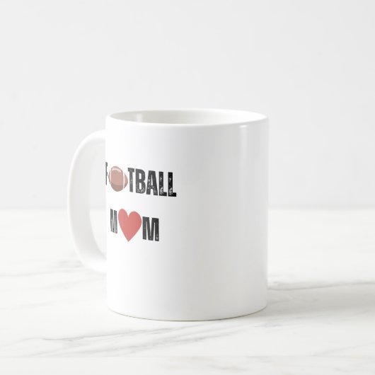 Fußballmutter Kaffeetasse (Vorderseite Links)