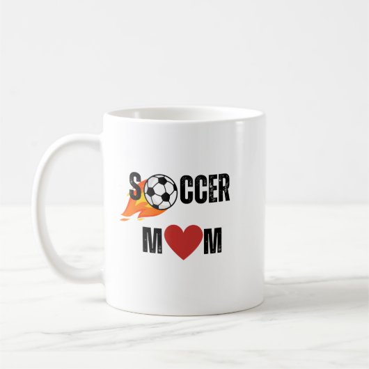 Fußballmutter Kaffeetasse (Links)
