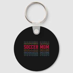 Fußballmutter Lustiger Schichttext Mutter Mama Coa Schlüsselanhänger