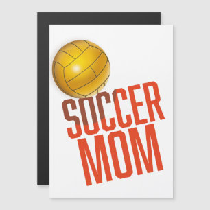 Fußballmutter Magnetkarte