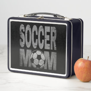 FUSSBALLMUTTER  METALL BROTDOSE