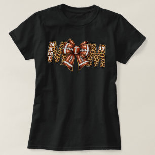 Fußballmutter mit Namen und Trikotnummer des Kinde T-Shirt
