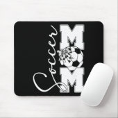 Fußballmutter Mutter Familie Passende Geburtstagsm Mousepad (Mit Mouse)