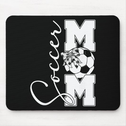 Fußballmutter Mutter Familie Passende Geburtstagsm Mousepad (Vorne)