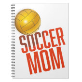 Fußballmutter Notizblock (Vorderseite)