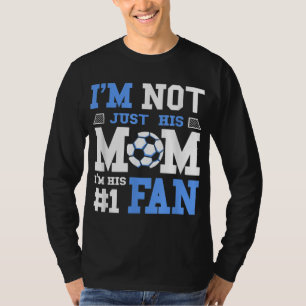 Fußballmutter Nummer 1 Lüfter - Fußball-Mama T-Shirt