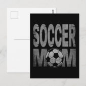 FUSSBALLMUTTER POSTKARTE (Vorne/Hinten)