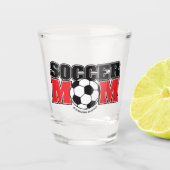 Fußballmutter Schnapsglas (Vorderseite)