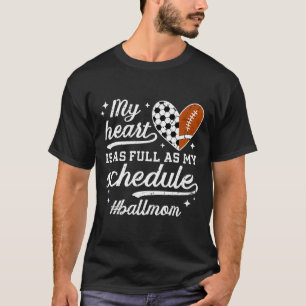 Fußballmutter stolz T-Shirt