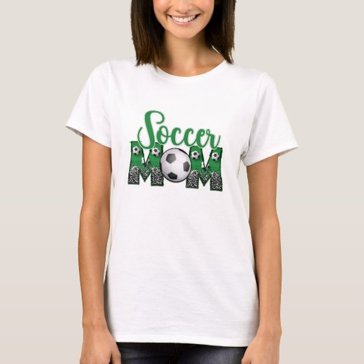 Fußballmutter T-Shirt (Vorderseite)