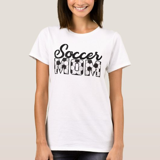 Fußballmutter T-Shirt (Vorderseite)