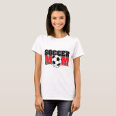 Fußballmutter T-Shirt (Vorne ganz)