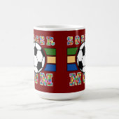 Fußballmutter T-Shirt Kaffeetasse (Mittel)