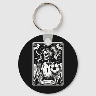 Fußballmutter Tarotkarte _1 Schlüsselanhänger