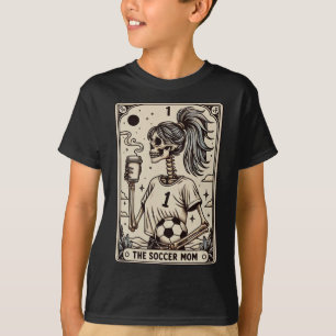 Fußballmutter-Tarotkarte, Vintage-Halloween-Fußbal T-Shirt