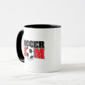 Fußballmutter Tasse (Vorderseite Links)