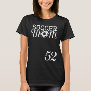 Fußballmutter-Trikot Nummer 52 Lieblingsspieler #5 T-Shirt