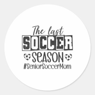 Fußballmutti der Oberstufe letzte Saison Cl von 20 Runder Aufkleber