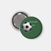 Fußballmutti magnet (Vorderseite/Rückseite)
