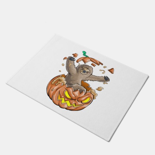 Fußballnacht Fußmatte (Schrägansicht)