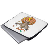 Fußballnacht Laptopschutzhülle (Vorne Knopf)