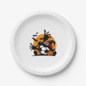 Fußballnacht Pappteller (Vorderseite)