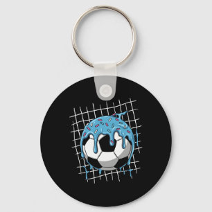 Fußballnetz Sport für Jungen und Mädchen Spieltag  Schlüsselanhänger